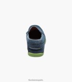 jaspe jr. conductor del penique del dedo del pie del moc Florsheim niños LPVB4P438 calzado ante azul - Imagen 7
