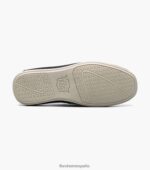 jaspe jr. mocasines con borlas y puntera moc Florsheim niños LPVB4P476 calzado ante azul marino - Imagen 3