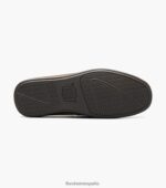 jaspe jr. mocasines con borlas y puntera moc Florsheim niños LPVB4P477 calzado bronceado silla de montar - Imagen 3
