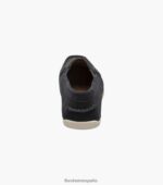 jaspe jr. mocasines con correa en la punta del mocasín Florsheim niños LPVB4P426 calzado ante azul marino - Imagen 7