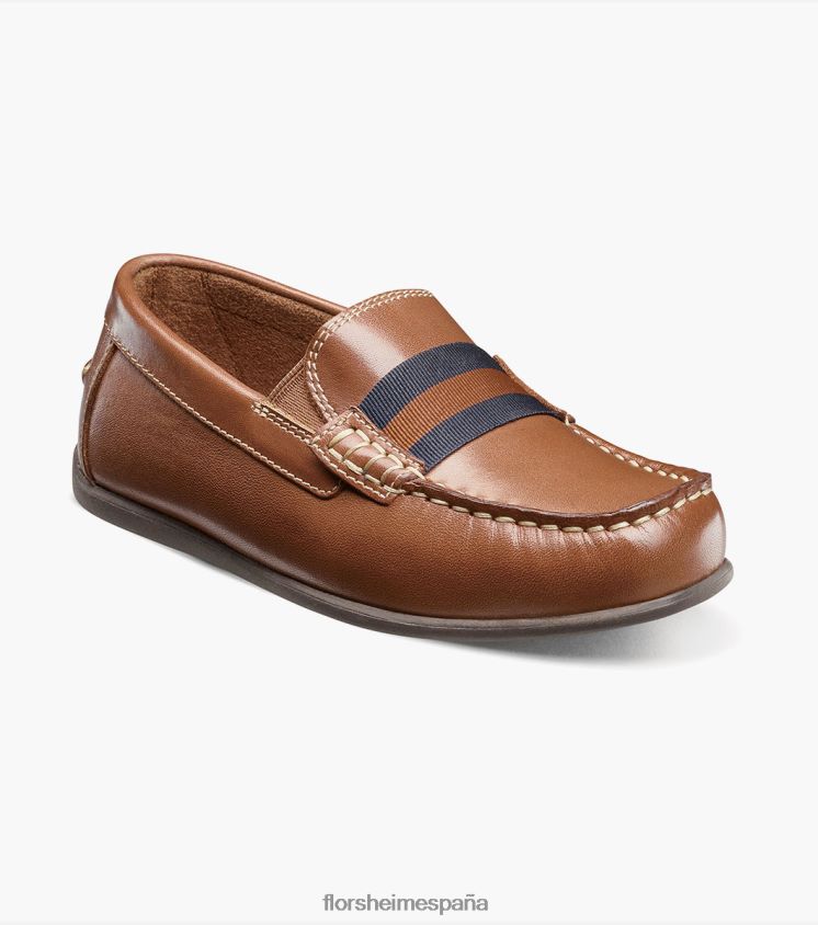 jaspe_jr_mocasines_con_correa_en_la_punta_del_mocasin_florsheim_ninos_lpvb4p427_calzado_bronceado_silla_de_montar.jpg jaspe jr. mocasines con correa en la punta del mocasín Florsheim niños LPVB4P427 calzado bronceado silla de montar - Imagen 1