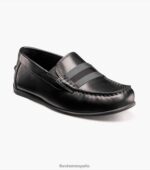 jaspe jr. mocasines con correa en la punta del mocasín Florsheim niños LPVB4P428 calzado negro