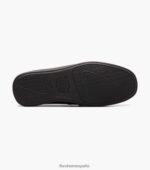 jaspe jr. mocasines con correa en la punta del mocasín Florsheim niños LPVB4P428 calzado negro - Imagen 3
