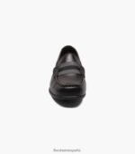 jaspe jr. mocasines con correa en la punta del mocasín Florsheim niños LPVB4P428 calzado negro - Imagen 6