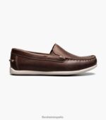 jaspe jr. mocasines venecianos con punta de mocasín Florsheim niños LPVB4P430 calzado marrón ch - Imagen 2