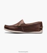 jaspe jr. mocasines venecianos con punta de mocasín Florsheim niños LPVB4P430 calzado marrón ch - Imagen 5