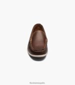 jaspe jr. mocasines venecianos con punta de mocasín Florsheim niños LPVB4P430 calzado marrón ch - Imagen 6