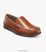 jaspe jr. mocasines venecianos con punta de mocasín Florsheim niños LPVB4P432 calzado bronceado silla de montar