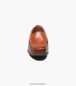 jaspe jr. mocasines venecianos con punta de mocasín Florsheim niños LPVB4P432 calzado bronceado silla de montar - Imagen 6