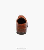 jaspe jr. mocasines venecianos con punta de mocasín Florsheim niños LPVB4P432 calzado bronceado silla de montar - Imagen 7
