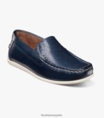 jaspe perf jr. mocasines venecianos con punta de mocasín Florsheim niños LPVB4P468 calzado Armada