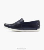 jaspe perf jr. mocasines venecianos con punta de mocasín Florsheim niños LPVB4P468 calzado Armada - Imagen 5