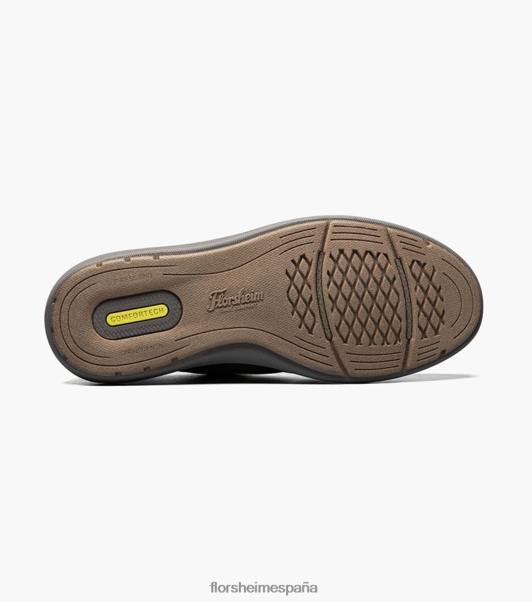 Java nailon moc toe slip on Florsheim hombres LPVB4P344 calzado aceituna - Imagen 3