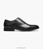 jetson puntera oxford Florsheim hombres LPVB4P212 calzado negro - Imagen 2
