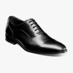 jetson puntera oxford Florsheim hombres LPVB4P212 calzado negro