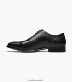 jetson puntera oxford Florsheim hombres LPVB4P212 calzado negro - Imagen 5