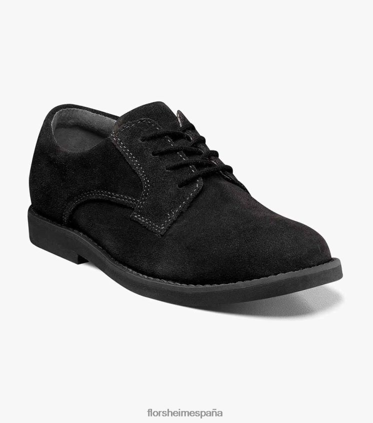 kearny_jr_oxford_de_punta_plana_florsheim_ninos_lpvb4p460_calzado_negro.jpg Kearny Jr. oxford de punta plana Florsheim niños LPVB4P460 calzado negro - Imagen 1