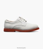 Kearny Jr. oxford de punta plana Florsheim niños LPVB4P461 calzado blanco - Imagen 2