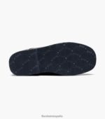 Kearny Jr. oxford de punta plana Florsheim niños LPVB4P462 calzado ante gris - Imagen 3