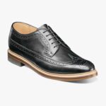 kenmoor ii punta de ala oxford Florsheim hombres LPVB4P140 calzado negro