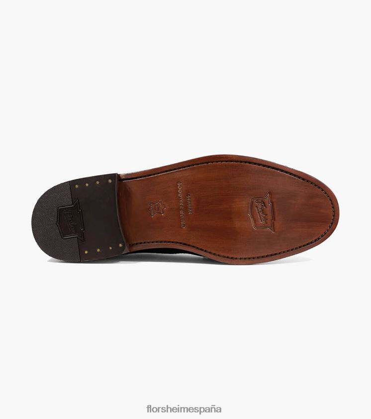 kenmoor ii punta de ala oxford Florsheim hombres LPVB4P140 calzado negro - Imagen 3