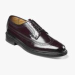 kenmoor punta de ala oxford Florsheim hombres LPVB4P136 calzado borgoña
