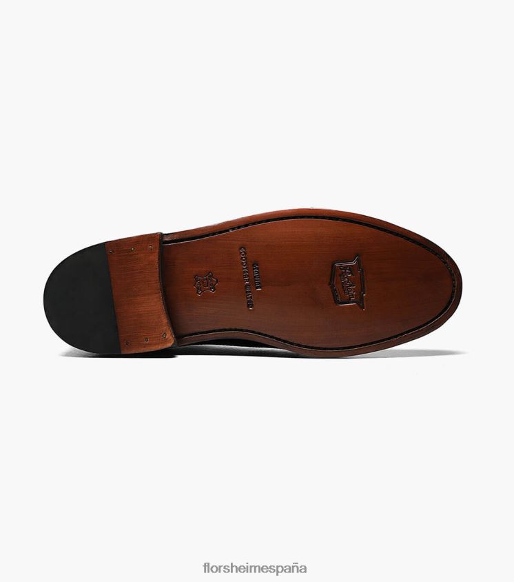 kenmoor punta de ala oxford Florsheim hombres LPVB4P137 calzado negro - Imagen 3