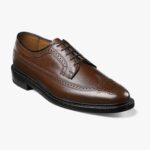 kenmoor punta de ala oxford Florsheim hombres LPVB4P138 calzado coñac