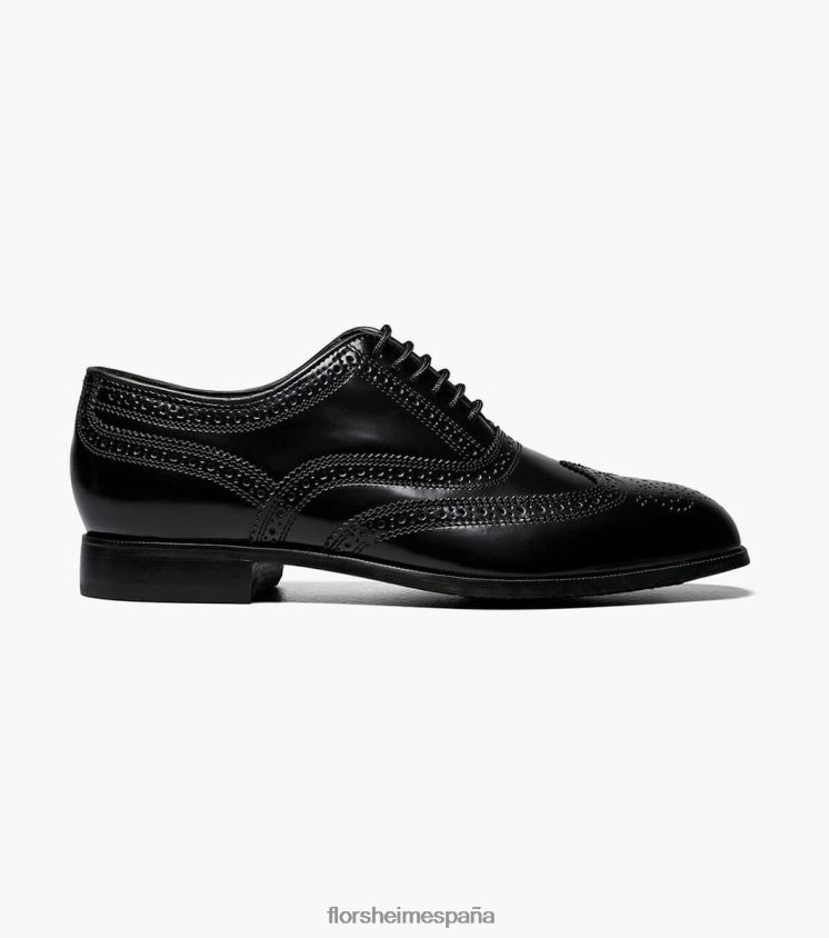 lexington punta de ala oxford Florsheim hombres LPVB4P169 calzado negro - Imagen 2