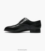 lexington punta de ala oxford Florsheim hombres LPVB4P169 calzado negro - Imagen 5