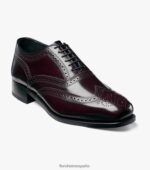 lexington punta de ala oxford Florsheim hombres LPVB4P170 calzado borgoña