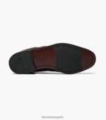 lexington punta de ala oxford Florsheim hombres LPVB4P170 calzado borgoña - Imagen 3