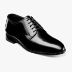 lexington puntera lisa oxford Florsheim hombres LPVB4P171 calzado negro
