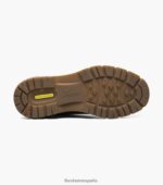 lookout puntera lisa oxford Florsheim hombres LPVB4P303 calzado marrón ch - Imagen 3