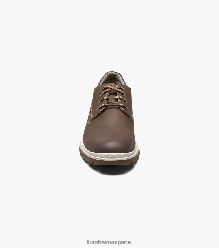 lookout puntera lisa oxford Florsheim hombres LPVB4P303 calzado marrón ch - Imagen 6