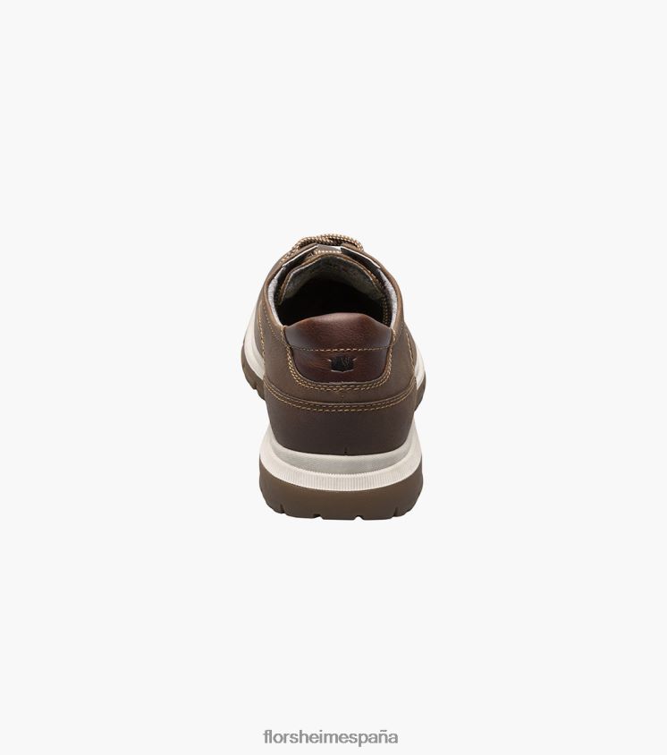lookout puntera lisa oxford Florsheim hombres LPVB4P303 calzado marrón ch - Imagen 7