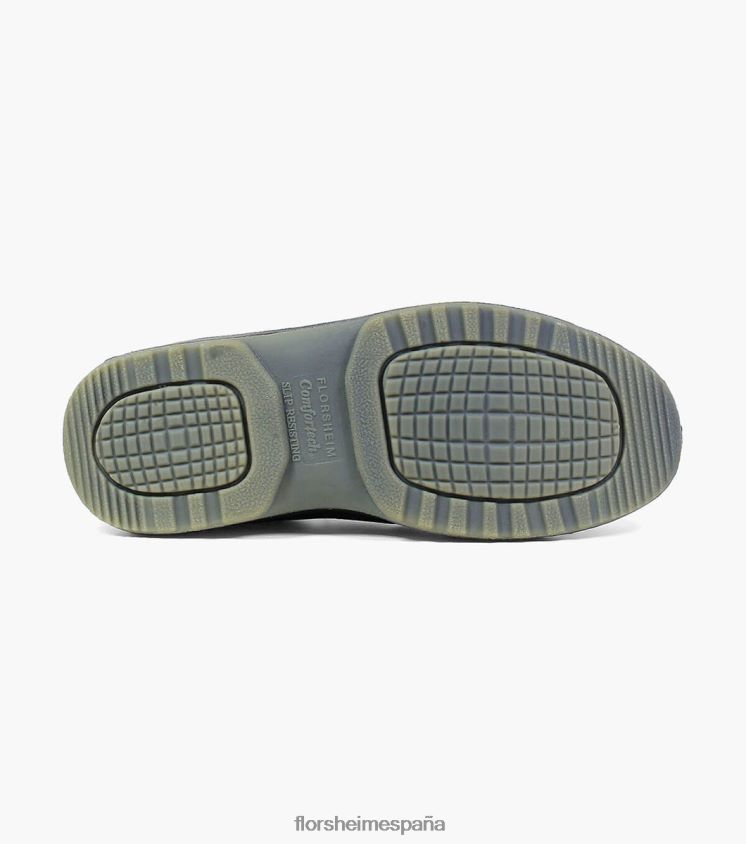 Lucky Work puntera de material compuesto moc toe slip on Florsheim hombres LPVB4P421 calzado marrón - Imagen 3