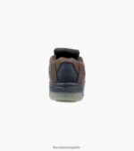 Lucky Work puntera de material compuesto moc toe slip on Florsheim hombres LPVB4P421 calzado marrón - Imagen 7