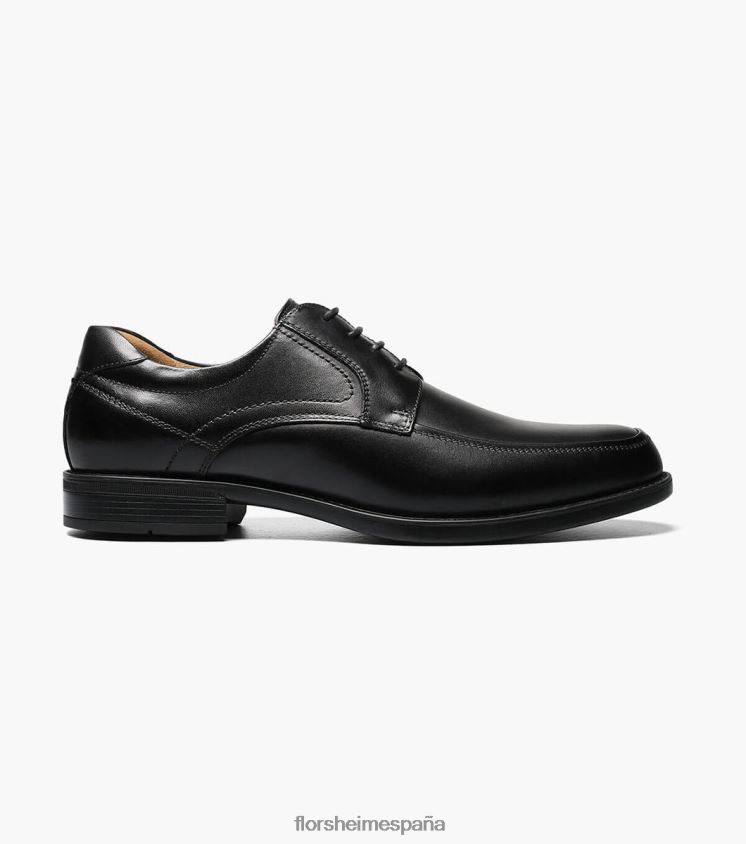 midtown moc toe oxford Florsheim hombres LPVB4P200 calzado negro - Imagen 3