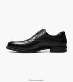 midtown moc toe oxford Florsheim hombres LPVB4P200 calzado negro - Imagen 6