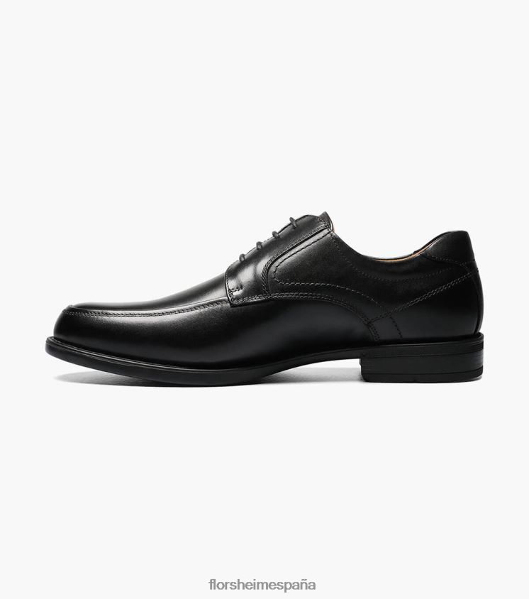 midtown moc toe oxford Florsheim hombres LPVB4P200 calzado negro - Imagen 6