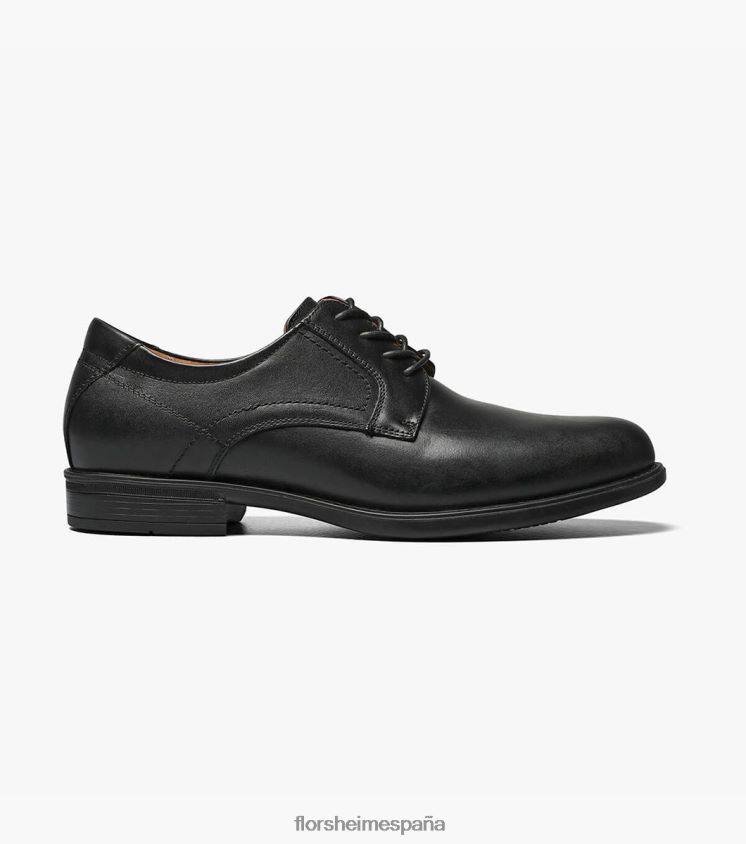 midtown puntera lisa oxford Florsheim hombres LPVB4P94 calzado negro - Imagen 3