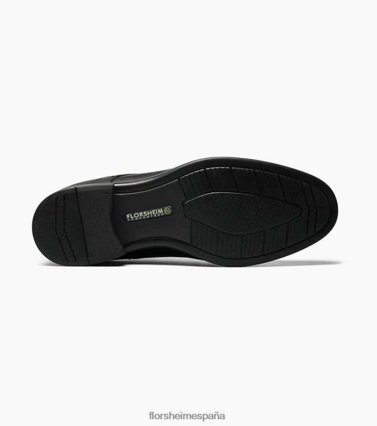 midtown puntera lisa oxford Florsheim hombres LPVB4P94 calzado negro - Imagen 4