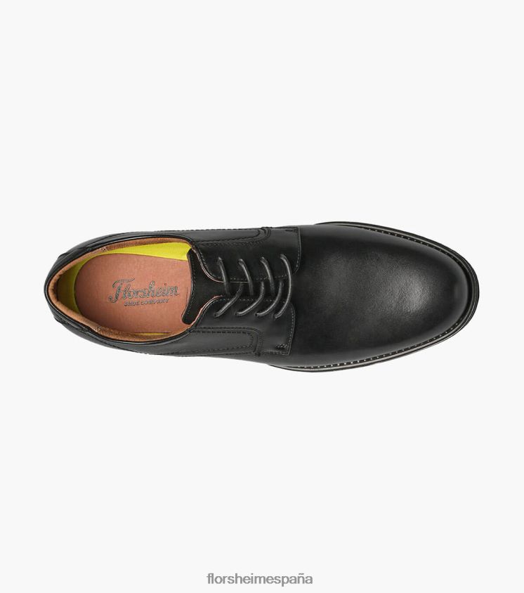 midtown puntera lisa oxford Florsheim hombres LPVB4P94 calzado negro - Imagen 5