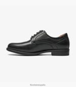 midtown puntera lisa oxford Florsheim hombres LPVB4P94 calzado negro - Imagen 6