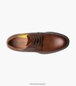 midtown puntera lisa oxford Florsheim hombres LPVB4P95 calzado coñac - Imagen 5