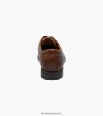midtown puntera lisa oxford Florsheim hombres LPVB4P95 calzado coñac - Imagen 8
