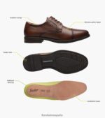 midtown puntera oxford Florsheim hombres LPVB4P92 calzado negro - Imagen 2