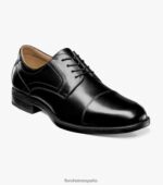 midtown puntera oxford Florsheim hombres LPVB4P92 calzado negro