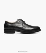 midtown wingtip oxford Florsheim hombres LPVB4P97 calzado negro - Imagen 3